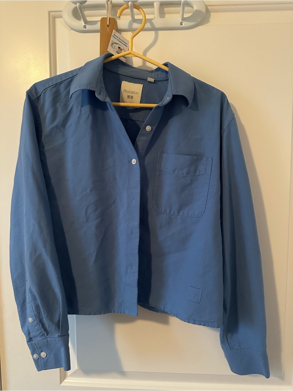 UNIQLO JW Oxford boxy Blue  Shirt